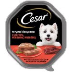 Cesar Adult s hovězím masem a šťavnatými játry 150 g – Zboží Mobilmania