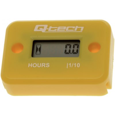 měřič motohodin, Q-TECH (žlutý) | Zboží Auto