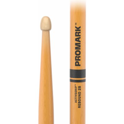 ProMark Rebound 2B ActiveGrip Clear Hickory Drumstick Acorn Wood Tip – Zboží Mobilmania