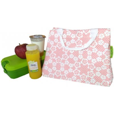 Taška na jídlo Eat-n-play Smartimi Varianta: Růžová krajka – Sleviste.cz