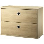 String Chest with Drawers 58x30 cm – Zboží Dáma