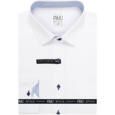 AMJ pánská košile dlouhý rukáv VDR VDNR 838/15 Classic Style – Zboží Dáma