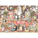 RAVENSBURGER Crazy Cats: Bingleyho knižní klub 1000 dílků – Hledejceny.cz