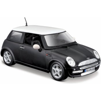 Maisto Mini Cooper matná barva černá 1:24