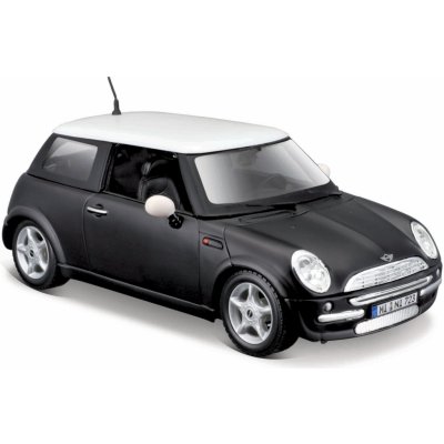Maisto Mini Cooper matná barva černá 1:24 – Zboží Dáma