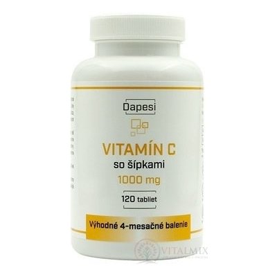 Dapesi VITAMIN C se šipkami 1000 mg 120 tablet – Zbozi.Blesk.cz