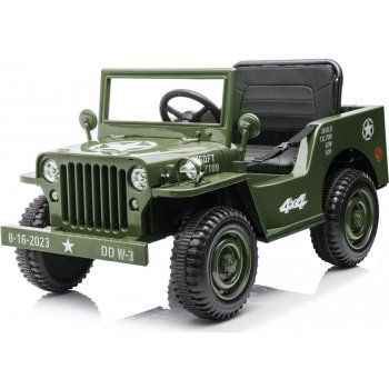 Mamido elektrický jeep Willys Star 4x4 zelená