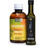 Nom oils Neuro základ pro děti PLUS Neurotreska plus 240 ml a dětský Lipozomální Multivitamin 300 ml – Hledejceny.cz