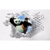 Živá Zeď samolepka Kung-Fu Panda 67 x 48 cm