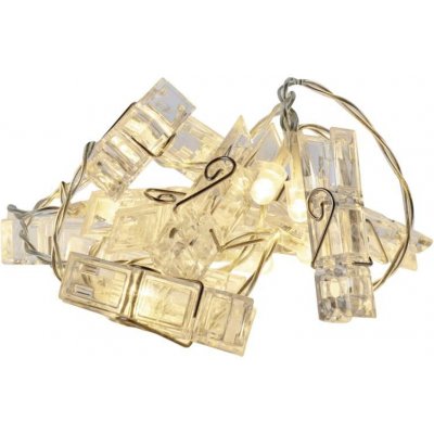 EMOS LED girlanda 5x plastový kolíček 2xAA WW časovač – Hledejceny.cz