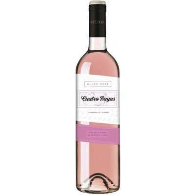 Cuatro Rayas BLUSH Rosé suché růžové 2023 13,5% 0,75 l (holá láhev) – Hledejceny.cz