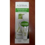 A-Derma Original Care hydratační tělové mléko (Softens and Moisturises 24h, with Pump) 400 ml – Zbozi.Blesk.cz