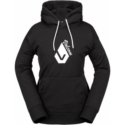 Volcom Technická mikina Wms Core Hydro Hoodie black