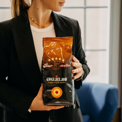 Guglielmo Bar 5 stelle 100% Arabica zrnková 1 kg – Hledejceny.cz