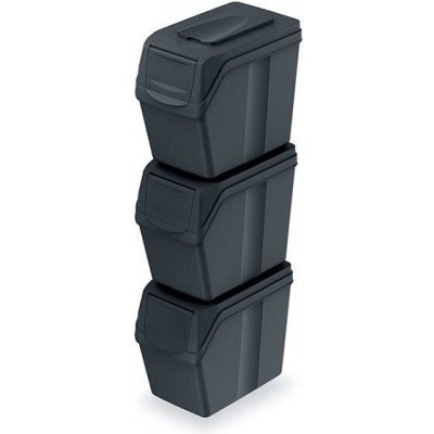 Sortibox odpadkové koše ISWB20S3 antracit – Zboží Mobilmania