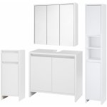 LIVARNO home Sada skříněk Oslo, bílá, 4dílná – Zboží Mobilmania