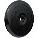 Gorilla Sports pogumovaný litina 5 kg 31 mm – Hledejceny.cz