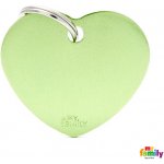 My Family Známka Basic srdce malá – Zboží Mobilmania