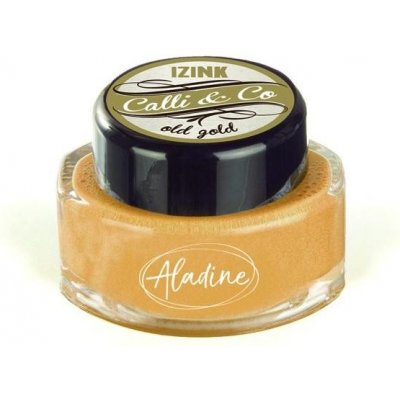Kaligrafický inkoust Aladine IZINK CALLI & CO metalický zlatý 15 ml – Zboží Dáma