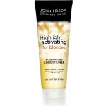 John Frieda Highlight Activating Moisturizing Conditioner ( blond vlasy ) - Rozjasňující kondicionér 250 ml