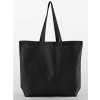 Nákupní taška a košík Westford Mill Maxi bavlněná taška WM165 Black 35x39x13,5 cm