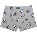 Chlapecké trenky boxerky fotbal šedá – Zboží Dáma