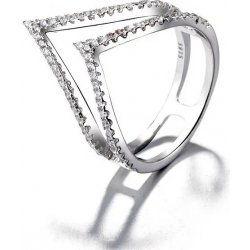 Majya Stříbrný dvojitý prsten CINDY 10030