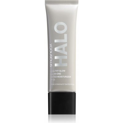 Smashbox Halo Healthy Glow All-in-One Tinted Moisturizer mini tónovací hydratační krém s rozjasňujícím účinkem SPF25 Light Medium 12 ml – Zbozi.Blesk.cz
