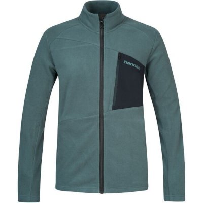 Hannah ARTURO fleecová mikina tmavě zelená – Sleviste.cz