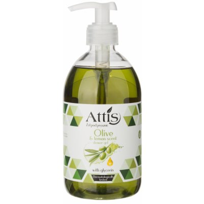 Attis Olive & Lemon scent sprchový gel s pumpičkou 500 ml – Hledejceny.cz