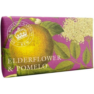 English Soap Kew Elderflower Pomelo luxusní mýdlo 240 g – Hledejceny.cz