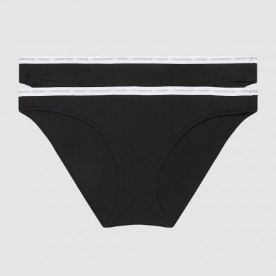 Calvin Klein Sada dámských kalhotek CK One bikini 2Pk QD3789E001 černá – Hledejceny.cz