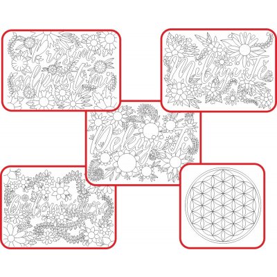 Radost v písku Střední sada Ho´oponopono Barevné pískování obrázků – Zboží Dáma