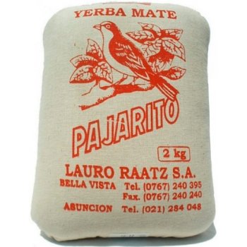 Pajarito Čaj Yerba Maté Tradicional ve lněném sáčku 2000 g