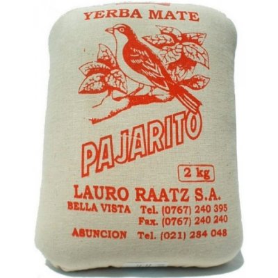 Pajarito Čaj Yerba Maté Tradicional ve lněném sáčku 2000 g