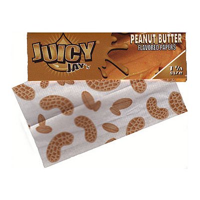 Juicy Jay's ochucené krátké papírky peanut butter 32 ks v balení – Sleviste.cz