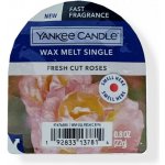 Yankee candle fresh cut roses vonný vosk do aromalampy 22 g – Hledejceny.cz