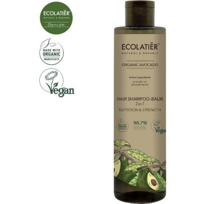 EOLab Ecolatiér Organic Avokádo 2v1 šampon-balzám 350 ml – Zbozi.Blesk.cz