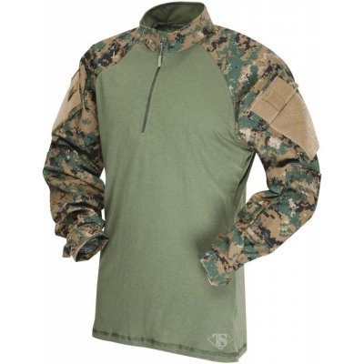 Košile Tru-spec taktická combat TRU 1/4 zip digital woodland marpat – Zbozi.Blesk.cz