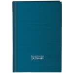 Baloušek Tisk Denní záznamy A4 tyrkys – Zboží Mobilmania