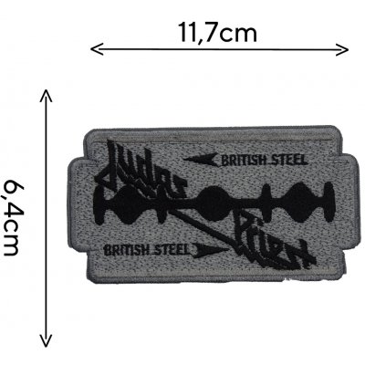 Nášivka - Judas Priest - British Steel – Zboží Dáma