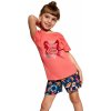 Dětské pyžamo a košilka Cornette 249-250/94 Seahorse oranžové