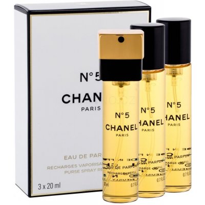 Chanel No.5 parfémovaná voda dámská 3 x 20 ml – Zboží Mobilmania
