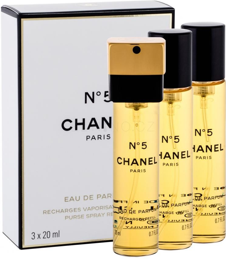 Chanel No.5 parfémovaná voda dámská 3 x 20 ml