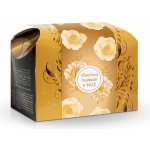 Selllot Belgické čokoládové lanýže s náplní karamel s mašlí 250 g – Zboží Dáma