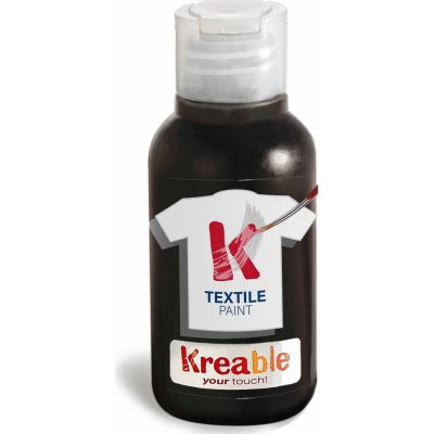 Hobby Color Art Kreable, barva na textil, 100 ml 24 černá