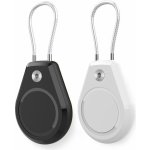 HT pouzdro pro Apple AirTag 2ks s ocelovým lankem IPX8 5907769372391 – Zboží Živě
