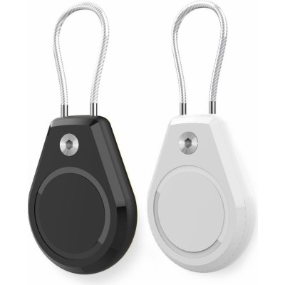 HT pouzdro pro Apple AirTag 2ks s ocelovým lankem IPX8 5907769372391 – Zboží Živě