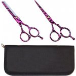 PRO FEEL JAPAN SET Pink Black sada profesionálních 5,5´ kadeřnických nůžek – Sleviste.cz