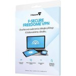 F-Secure Freedome VPN 3 lic. 1 rok (FCFDBR1N003E1) – Zbozi.Blesk.cz